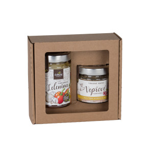 Gift set of pickled vegetables and pulled pork with pancetta - Reklamnepredmety