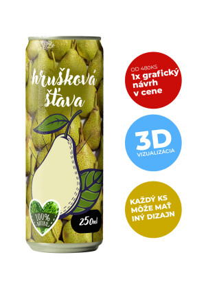 100% fruit juice 250 ml - Reklamnepredmety