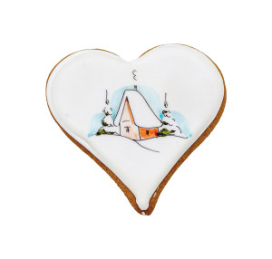 Small painted heart - Reklamnepredmety