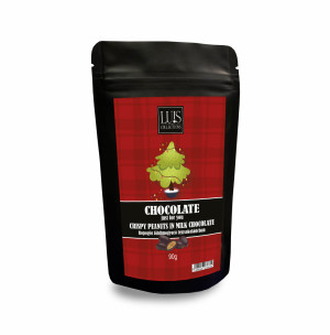 Crunchy peanuts in milk chocolate Doypack - Reklamnepredmety