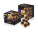 Piemonte nuts covered with ground Harrar coffee from Ethiopia in nut milk chocolate - s006019 - variant