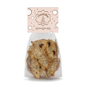 Chrústalky rye with coconut and flax seeds, 50g