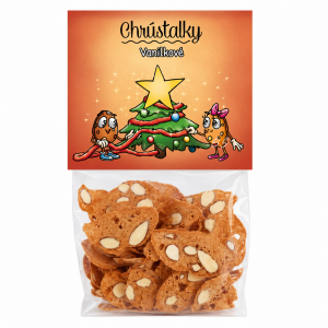 Vanilla crisps (tree label), 50 g - Reklamnepredmety