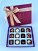 Burgundy - gold box of chocolates - s035018 - variant