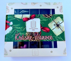 Beige chocolate box - Reklamnepredmety