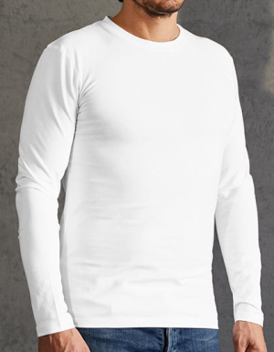 E4081 Men´s Slim Fit-T Longsleeve
