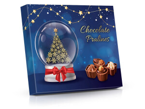 Filled chocolate cups – Christmas - Reklamnepredmety