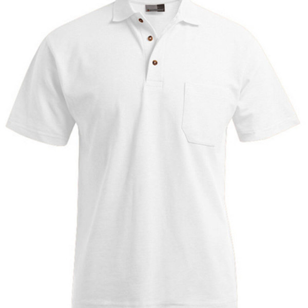 E4100 Men´s Heavy Polo Pocket