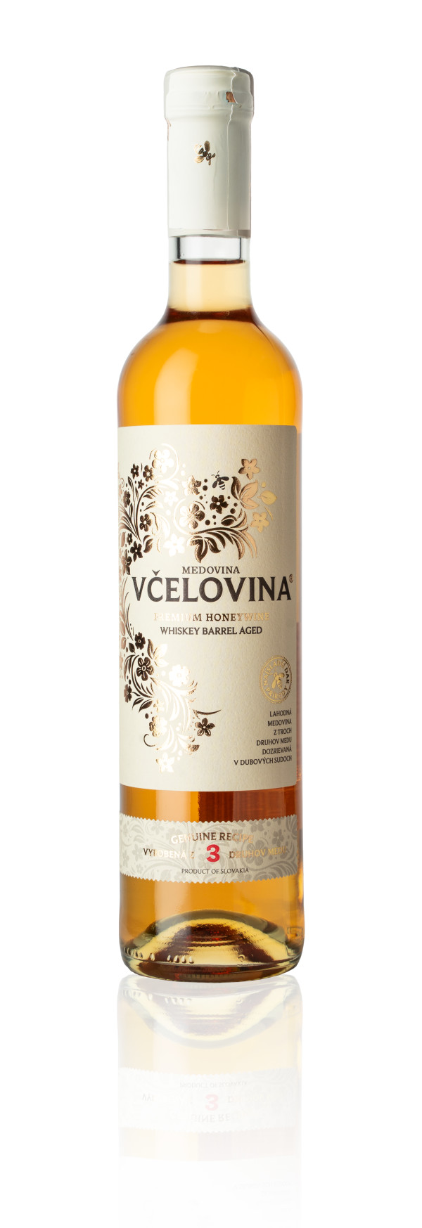 Včelovina Whiskey Barrel Aged 500 ml