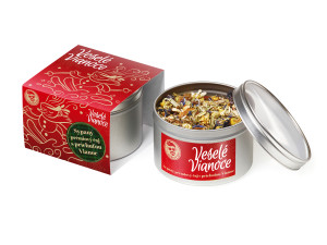 Loose tea Christmas tin - Reklamnepredmety