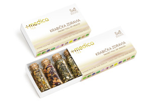 Krabička Zdravia tea gift set - Reklamnepredmety