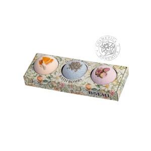 Gift set of bath balls Boemi - Reklamnepredmety