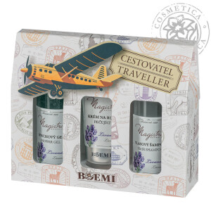 Traveler gift set - lavender - Reklamnepredmety