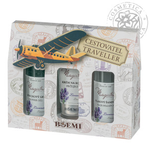 Traveler gift set - lavender - Reklamnepredmety