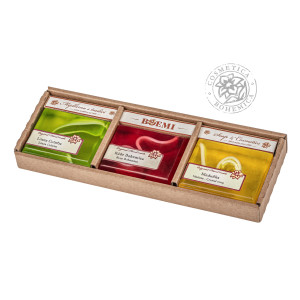 Gift box of crystal soaps Boemi - Reklamnepredmety