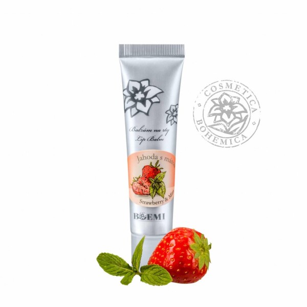 Lip balm - strawberry and mint