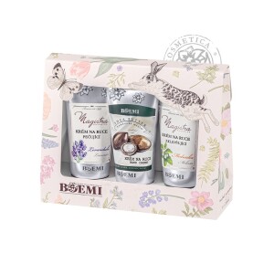 Gift box of 3 hand creams 3 × 70 ml - Reklamnepredmety