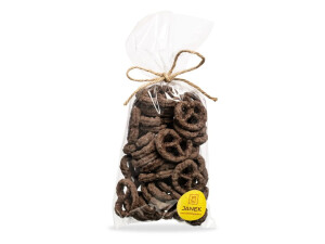 Pretzels in dark chocolate - Reklamnepredmety