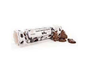 Christmas candy with milk chocolate figures - Reklamnepredmety
