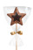 Hviezdička chocolate lollipop, milky/bitter - s043011 - variant