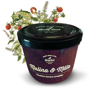 Raspberry jam with mint - Reklamnepredmety