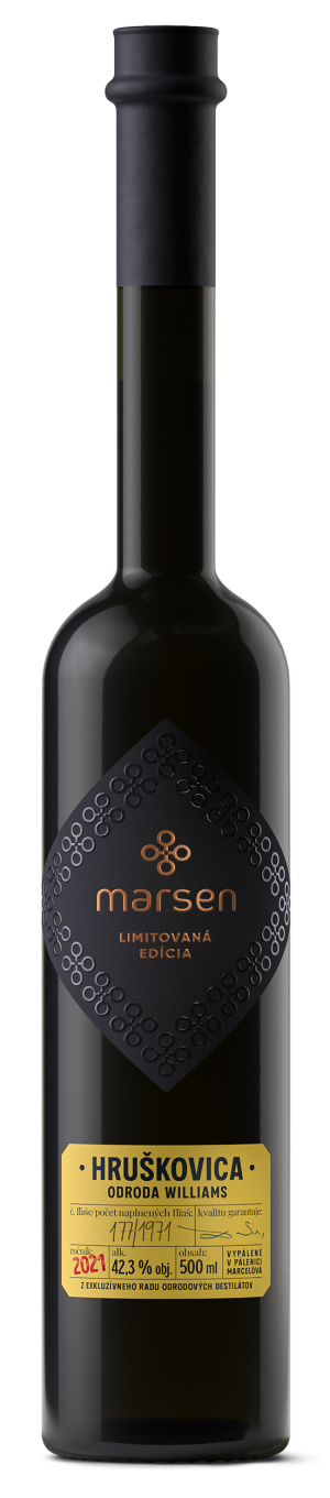 Williams pear variety 42.3%, Marsen - Reklamnepredmety