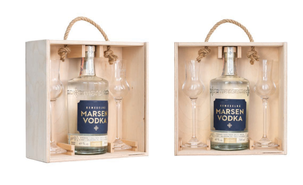 Gift packaging Craft Vodka 40% Marsen