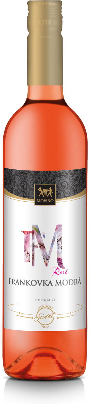 Movino Sonet Frankovka blue, pink, semi-sweet - Reklamnepredmety