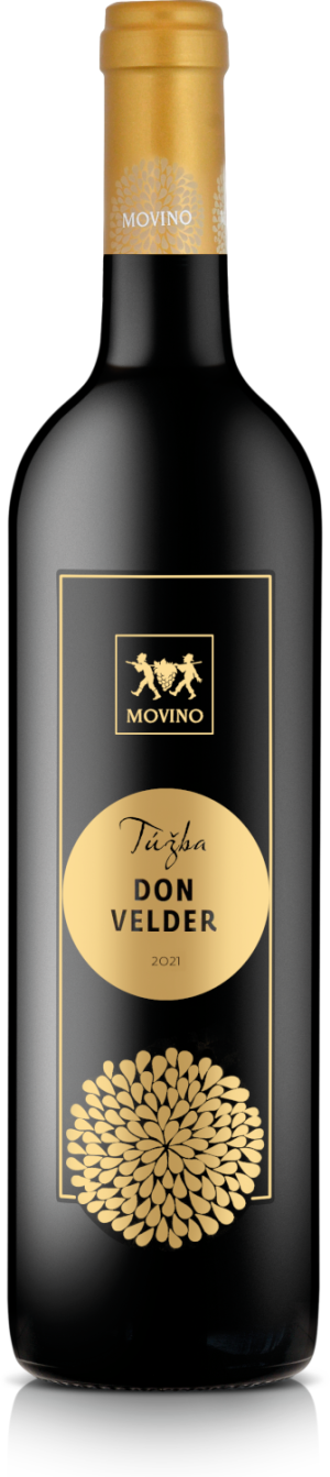 Movino Don Velder, red, semi-dry - Reklamnepredmety