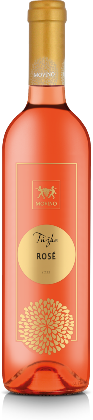 Movino Rosé, pink, semi-dry - Reklamnepredmety