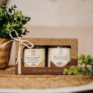Peanut butter gift set (2 × 300 g) - Reklamnepredmety