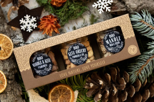 Gift set of BIO flavored nuts - Reklamnepredmety