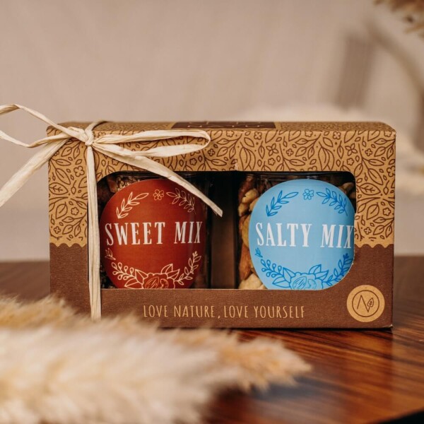 Sweet & salty gift set (2 × 180 g)