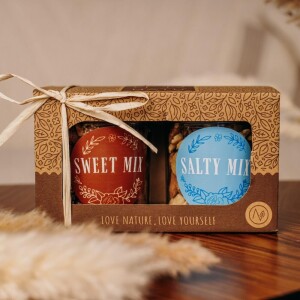 Sweet & salty gift set (2 × 180 g) - Reklamnepredmety