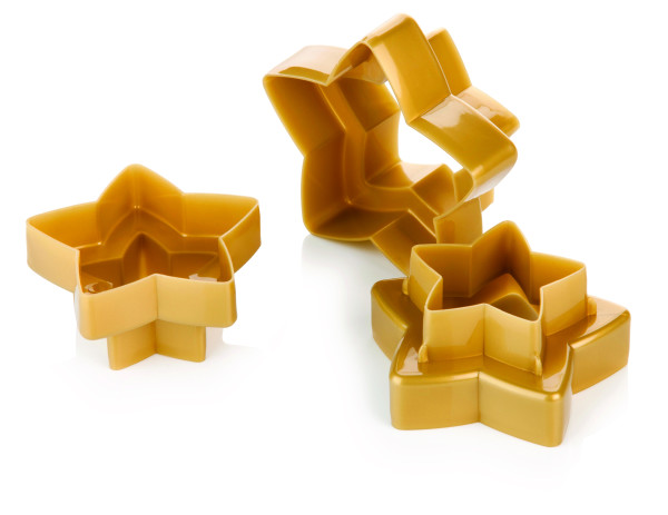 Double-sided star cutters, 6 sizes
