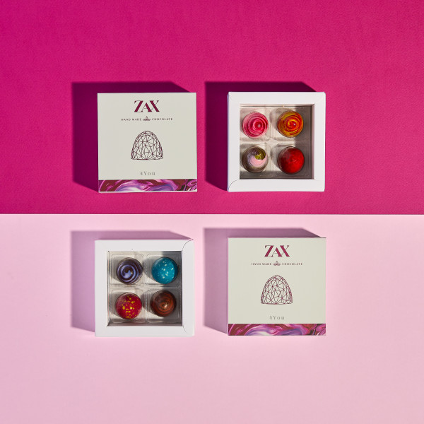 4YOU – 4-piece selection of pralines
