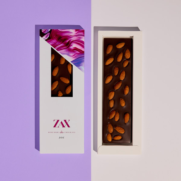 JOU MILK ALMOND – Milk chocolate with almonds