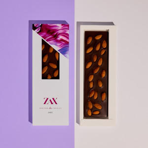 Milk chocolate with almonds JOU - Reklamnepredmety