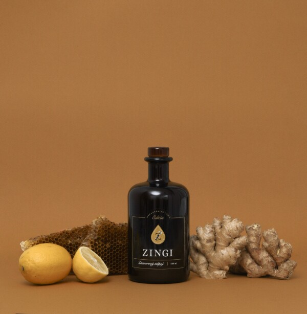Ginger drink ZINGI, pasteurized, 500 ml