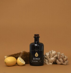 Ginger drink ZINGI, pasteurized, 500 ml - Reklamnepredmety