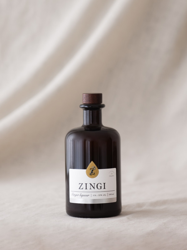 Ginger liqueur ZINGI, 32%, 500 ml