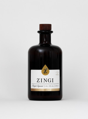 Ginger liqueur ZINGI, 50% - Reklamnepredmety