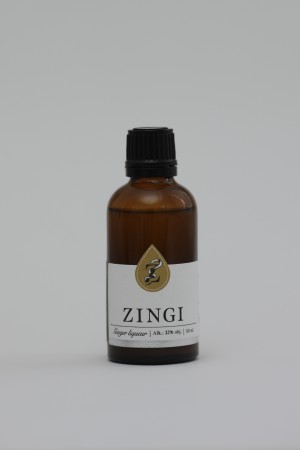 Ginger liqueur ZINGI mini, 32% - Reklamnepredmety