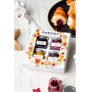 Christmas box of jams 4x40g - Reklamnepredmety