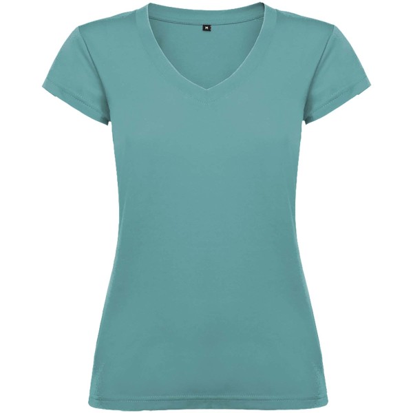 Victoria women's T-shirt with short sleeves and V-neckline