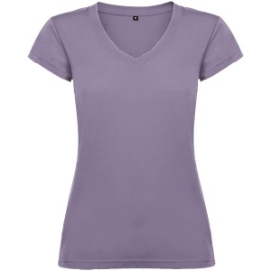 Victoria women's T-shirt with short sleeves and V-neckline - Reklamnepredmety