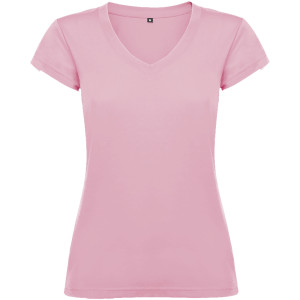Victoria short sleeve women's v-neck t-shirt - Reklamnepredmety