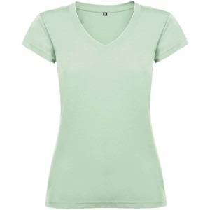 Victoria women's T-shirt with short sleeves and V-neckline - Reklamnepredmety