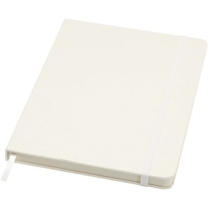 Bass A5 recycled hard cover notebook with lined pages - Reklamnepredmety