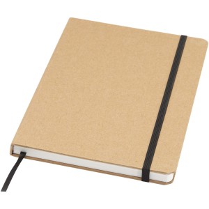 Holm A5 stone paper hard cover notebook with lined pages - Reklamnepredmety